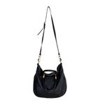 Marc Jacobs Italian Leather
Convertible Crossbody Hobo Black Shoulder Bag NEW Photo 2