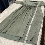 Baltic Born Gabriella Satin Midi Dress in Eucalyptus Green Extra Large Photo 5