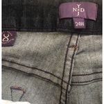 NYDJ  Women’s Boot Cut Trouser Jean Sz 24W Dark Denim Stretch Lift N Tuck Tech Photo 4