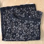 Venus  Sexy Lacy Strapless Dress Stretchy Black/Tan/Beige Size Small Photo 2