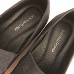 DONALD J PLINER Black Meg Slip On Shoes Fabric Rubber Size 10L Photo 1