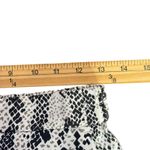 J.Crew Jamie Pant Snakeskin Print Womens 4 Cropped Black Statement Piece Photo 8