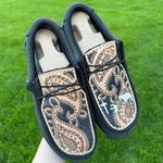 Hey Dude Custom Made Paisley Print Leather s Photo 0