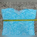 Lilly Pulitzer  Rossi Caftan Swim cover-up in the Turquoise Oasis size L/XL Photo 3