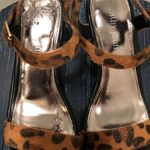 Cathy Jean Leopard Wedges Photo 3