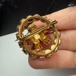 Colorful Rhinestone Brooch Pin Lot Of 3 Vintage Photo 5