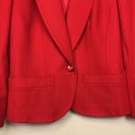 Pendleton  Women's Virgin Wool Red 1-Button Blazer Photo 2