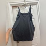 SKIMS  Size 3X Swim Tank Dress in Gunmetal Gray SW-DRS-0005 NWT Photo 2