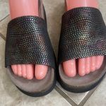 Mephisto Hanik is a trendy and lightweight slide sandal support 29/USA lady 9 Black Photo 5