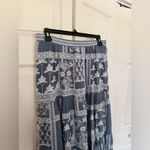 Anthropologie  Maeve Ariadne Embroidered Maxi Skirt Chambray Denim Skirt Small Photo 5