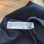 Eileen Fisher  Pull On Ponte Black Knit Dress Pant Trouser, Large Photo 6