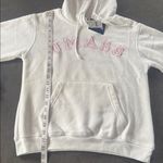 J. America Women’s White Embroidered UMASS College University of Massachusetts Hoodie M NEW Photo 5