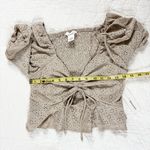 Urban Romantics Babydoll Eyelet Puff Sleeves Top M Ruffle Y2K Cottagecore NEW Photo 9