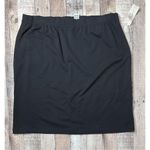 Field Gear Thick Knit Straight Pencil Skirt NWT Washable‎ French Terry Black 8 Photo 0