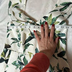 L'ATISTE L’Atiste by Amy Tropical Leaf Ruffle Romper Small Photo 13