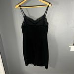 Lulus  black lace trim v neck sleeveless dress Photo 10