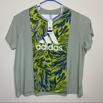 Adidas T-Shirt Multi Sport Halo Green Logo Primegreen Short Sleeve Aeroready 4X Photo 1