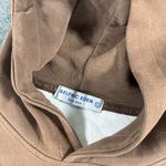 Aelfric Eden  We Vaguely Feel Many Hoodie Brown Anime Grafiti Drop Shoulder Cozy Photo 5