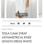 Selfie Leslie White Dress Photo 4