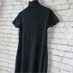 Classiques Entier  Vintage Dark Gray Merino Wool Short Sleeve Maxi Dress Large Photo 4
