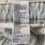 H&M Women’s Light Wash High Waisted Denim Jeans Shorts Size 14 Photo 5