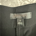 Ann Taylor NWOT The Dramatic Wide-Leg Crepe Dress Pant Black 836165 Size 12 Photo 5