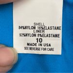 Badgley Mischka  Women’s bikini Swimwear Bottom Blue Size 10 Photo 6