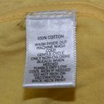 Ann Taylor LOFT Ladies Butter Yellow Sequin Blouse Top Size L Tunic Sparkle Photo 6