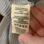 FRNCH Paris Light Grey V Neck Pullover Sweater size M/L Photo 9