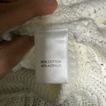 House of Harlow 1960 Cream Knit Peplum Tank Top – Size L – NWT White Size L Photo 4