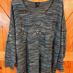 Erika  Women's Earthy Threading Design Light Pullover Sweater Sz 3X (4744) Photo 0