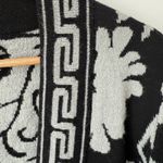 Soft Surroundings Mohair Wool Blend Bistro Floral Open Front Duster Cardigan PL Photo 4