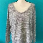 ZARA ⭐️  long sleeve grey shirt in size large Photo 0