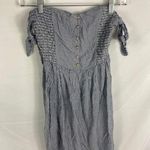 American Eagle  Stripe Strapless Dress Size Small Photo 0