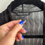 Eileen Fisher  Sheer Cardigan small workwear minimalist chic staple‎ layered Photo 2