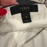 J.Crew  Black White A-Line Pleated Skirt Size 6 Photo 4