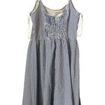 In the Beginning  size L sides stripes bows sundress Photo 1