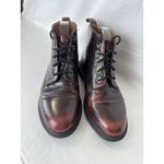 Dr. Martens Emmeline Boots Women’s 8 EU 39 – Cherry Red Leather Ankle Boots Photo 2