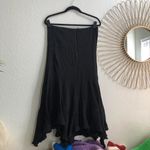 Faded Glory RARE Vintage  Whimsygoth Gothic ruffle asymmetrical handkerchief hem maxi skirt Can be worn low or high rise Size 10/M (true to size)- measurements in pics #whimsigoth #steampunk #boho #cyber #western Photo 1