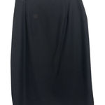 Talbots VTG 80s Black 100% Wool Pencil Skirt Women’s Size 8 Petite Dark Academia Photo 0