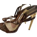 Herve Leger  Vero Cuoio high‎ heel sandals 39 Brand New Without Box Photo 0