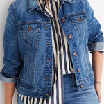 Madewell NEW  The Jean Jacket in Pinter Wash,‎ 2X Photo 0