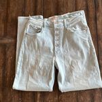 MOTHER Denim Mother jeans size 32 high rise light blue wash the pixie tomcat ankle Photo 4