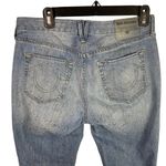 True Religion Jeans Women's Cameron Slim Boyfriend Rare Gold Fleck Mid Rise 27 Photo 1