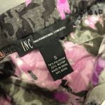INC floral top‎ with 3/4 sleeve ruffle sleeves size S Gray Photo 3