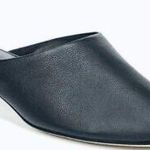 via spiga  tortoise heel leather mules Photo 1