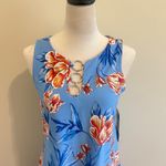 MSK Orange and Blue Halter Sundress Resort Wear Size undefined Photo 7
