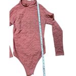 Free People Intimately Seamless Mock Neck Bodysuit Long Sleeve mauve pin… Photo 6