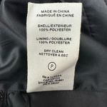 Avec Les Filles  Medium Navy Purple Pin Stripe Sleeveless Crop Tank Top Back Zip Photo 3