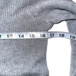 360 Cashmere NWT Skull Cashmere Turtleneck Gray Knit Cashmere Sweater XS Photo 4